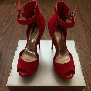 🔮🔮 Red Baker Heels